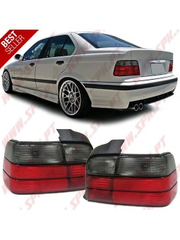 Farolins Look OEM Red+Smoke - BMW E36 (1990-1998)
