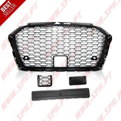 Grelha Frontal Black Look RS - Audi A3 8V Facelift (2017-2020)