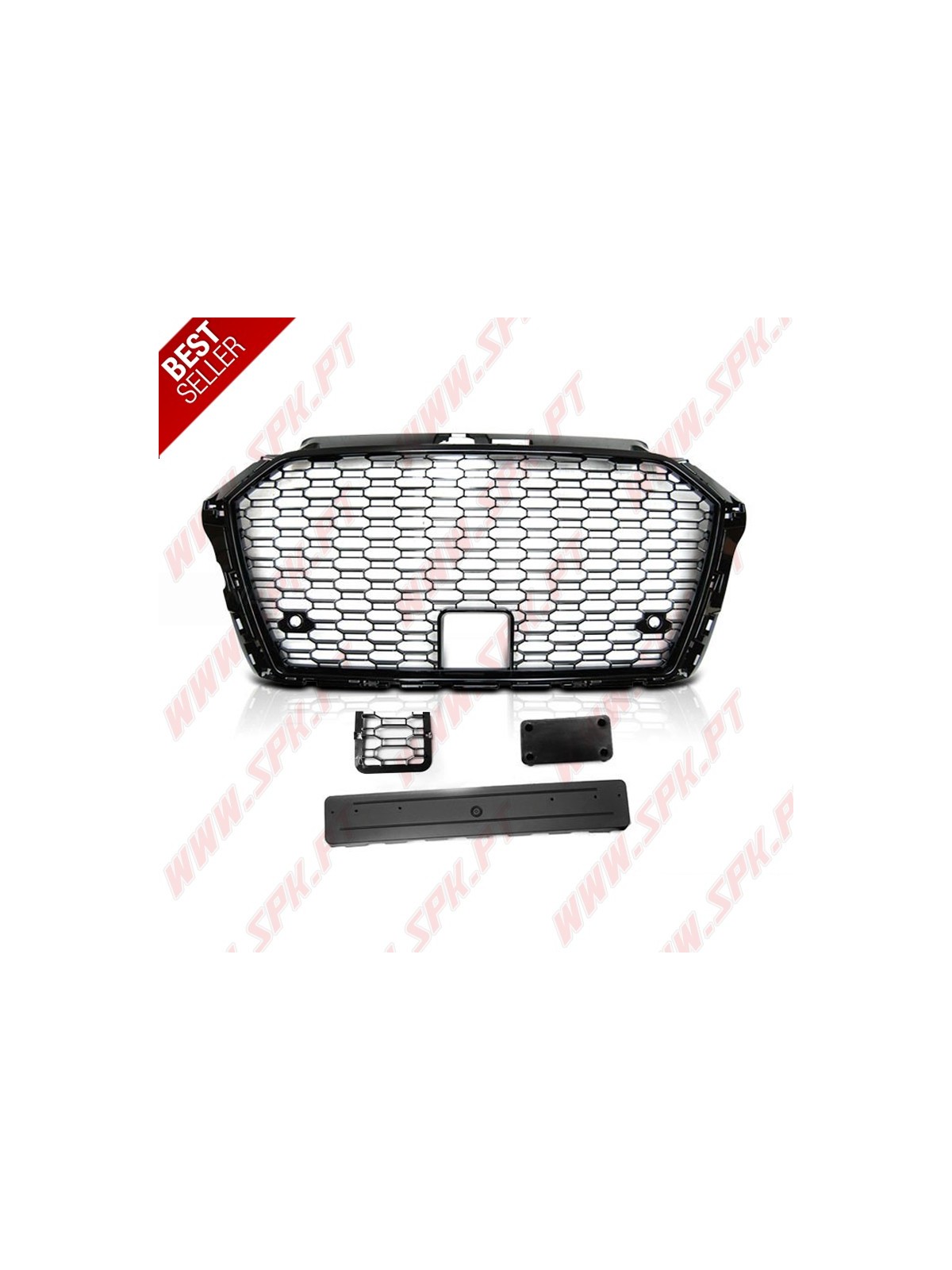 Grelha Frontal Black Look RS - Audi A3 8V Facelift (2017-2020)