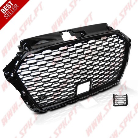 Grelha Frontal Black Look RS - Audi A3 8V Facelift (2017-2020)