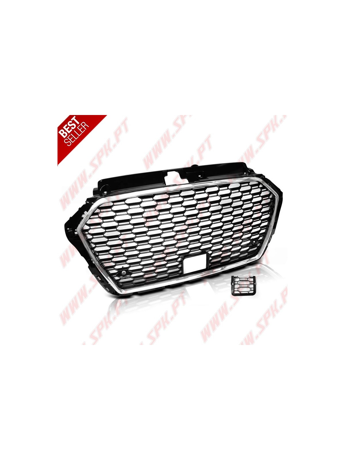Grelha Frontal Chrome+Black Look RS - Audi A3 8V Facelift (2017-2020)