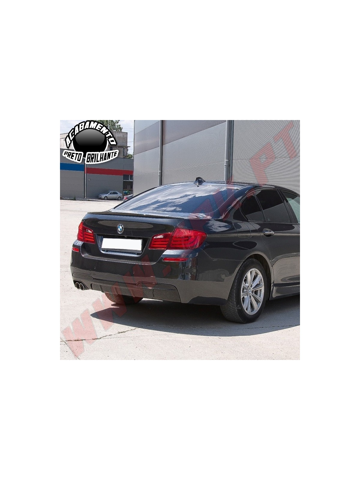 Aileron Traseiro Look M-Sport BMW F10 Sedan (2010-2017) Aileron Traseiro Look M-Sport BMW F10 Sedan (2010-2017)