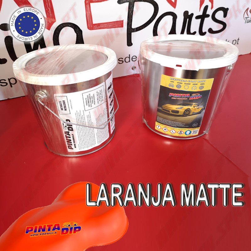 Lata de 4 Lts. Pinta Dip - Laranja Matte Lata de 4 Lts. Pinta Dip - Laranja Matte