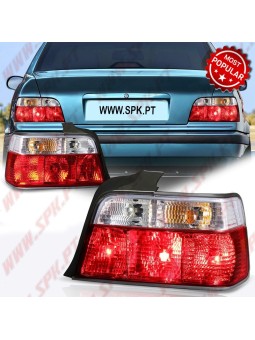 Farolins Look Cristal Red+White - BMW E36 (1990-1998)