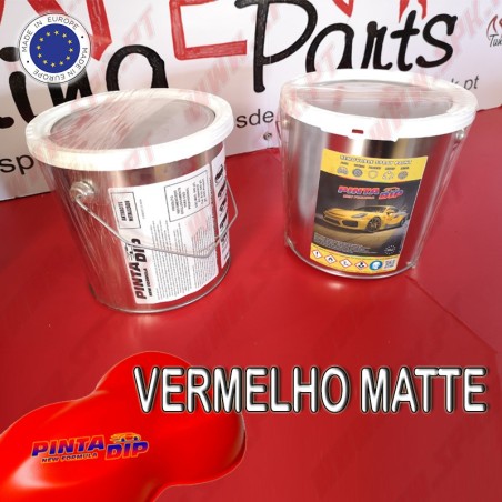 Lata de 4 Lts. Pinta Dip - Vermelho Cereja Matte
