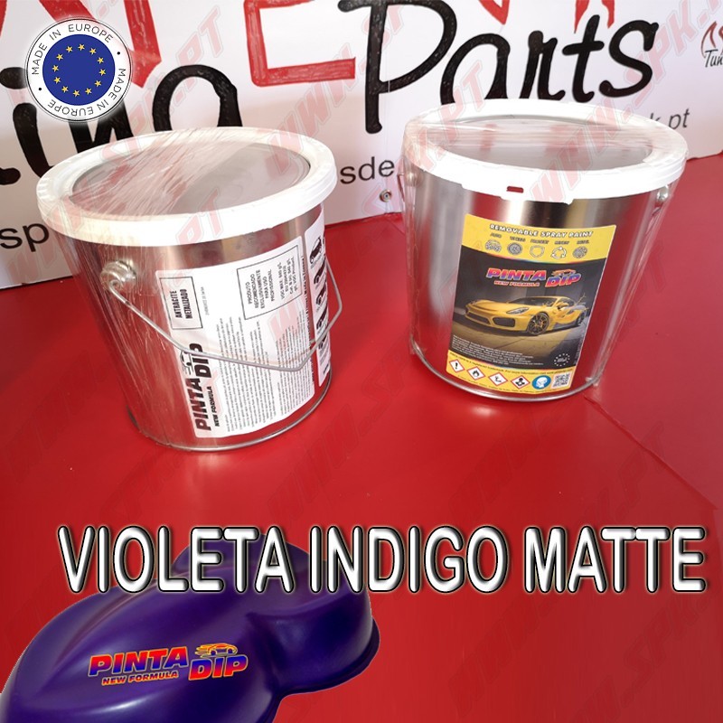 Lata de 4 Lts. Pinta Dip - Violeta Indigo Matte Lata de 4 Lts. Pinta Dip - Violeta Indigo Matte