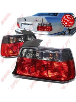 Farolins Look Cristal Red+Smoke - BMW E36 (1990-1998)