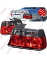 Farolins Look Cristal Red+Smoke - BMW E36 (1990-1998) Farolins Look Cristal Red+Smoke - BMW E36 (1990-1998)
