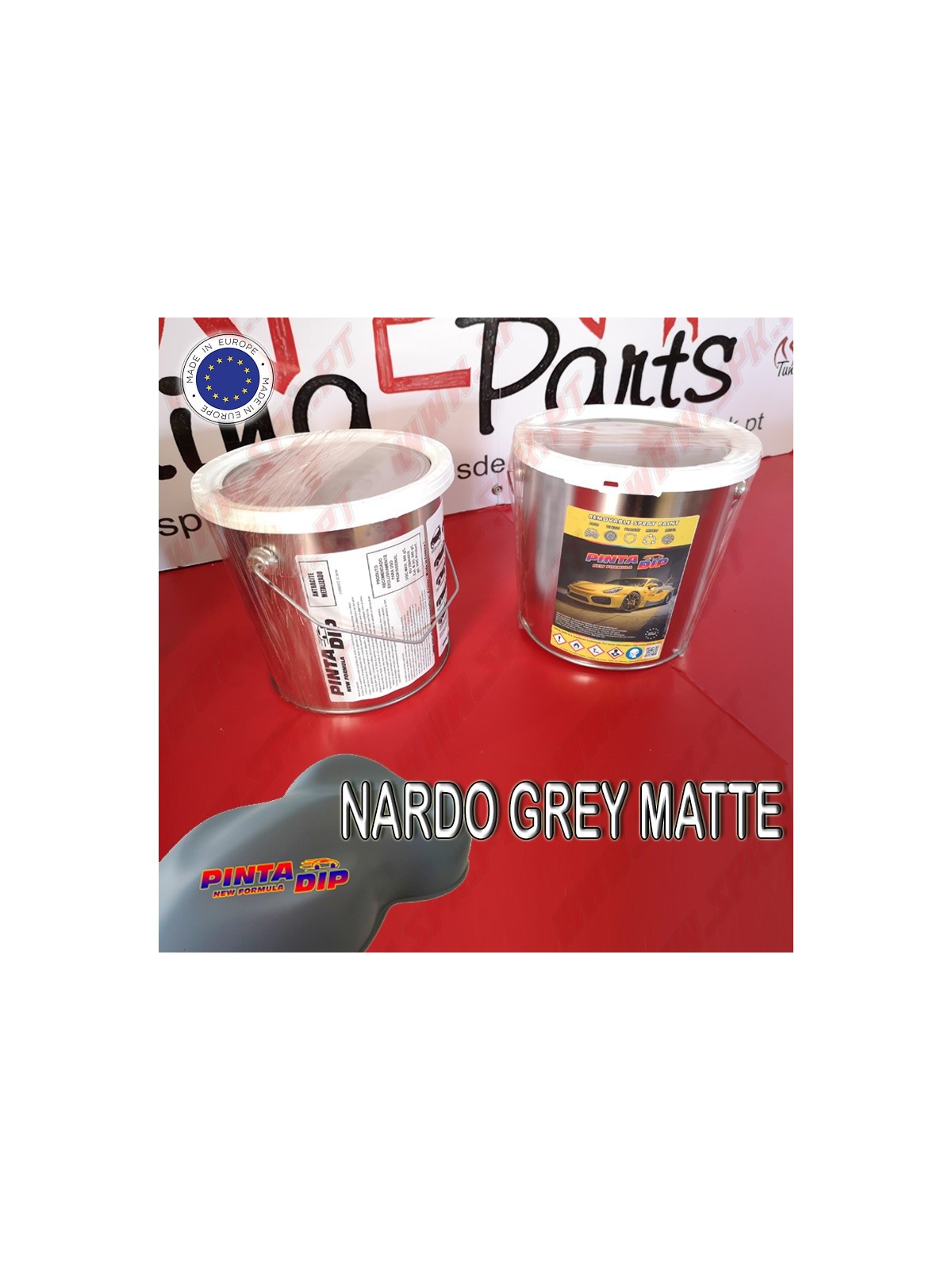 Lata de 4 Lts. Pinta Dip - Nardo Grey Matte