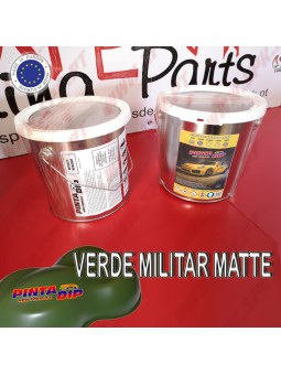 Lata de 4 Lts. Pinta Dip - Verde Militar Matte