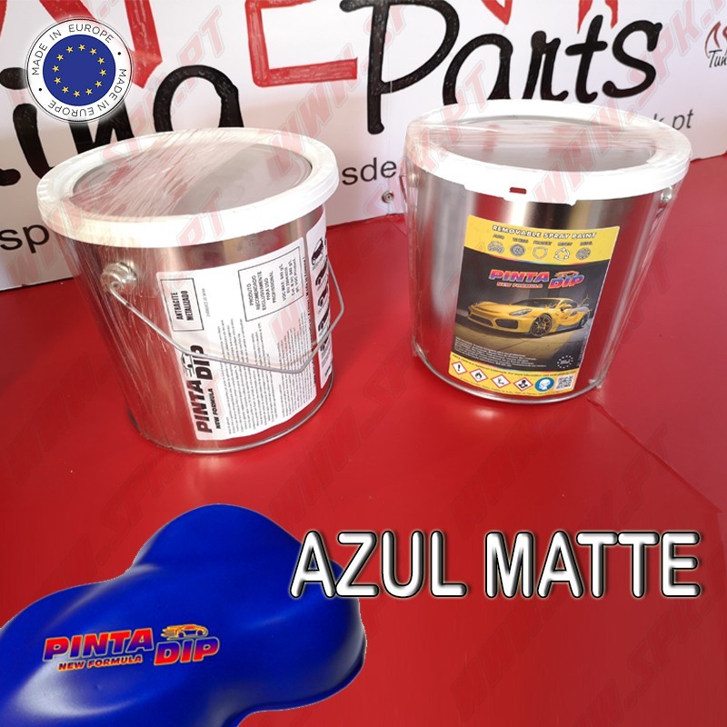 Lata de 4 Lts. Pinta Dip - Azul Matte Lata de 4 Lts. Pinta Dip - Azul Matte
