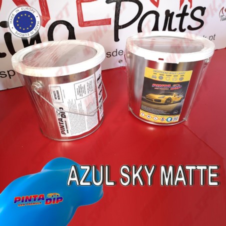 Lata de 4 Lts. Pinta Dip - Azul Sky Matte