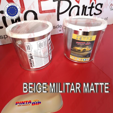 Lata de 4 Lts. Pinta Dip - Beige Militar Matte