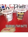 Lata de 4 Lts. Pinta Dip - Beige Militar Matte