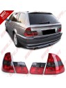 Farolins Look Cristal Red+Smoke - BMW E46 Touring (1998-2005) Farolins Look Cristal Red+Smoke - BMW E46 Touring (1998-2005)