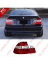 Farolins Look Cristal Red+Clear - BMW E46 Sedan (1998-2005) Farolins Look Cristal Red+Clear - BMW E46 Sedan (1998-2005)