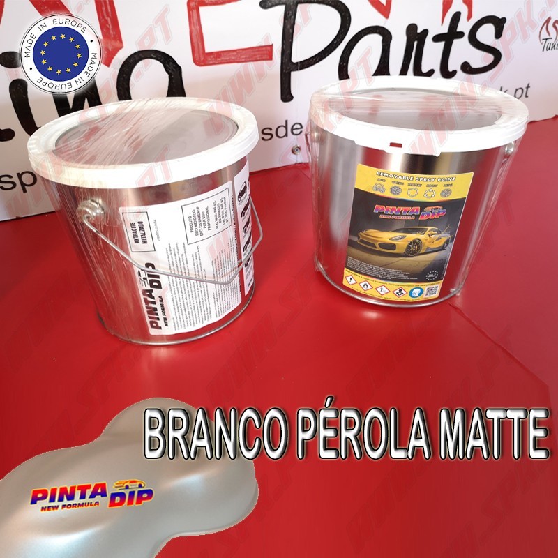 Lata de 4 Lts. Pinta Dip - Branco Pérola Matte