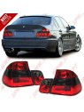 Farolins Look Cristal Red+Smoke - BMW E46 Sedan (1998-2001) Farolins Look Cristal Red+Smoke - BMW E46 Sedan (1998-2001)