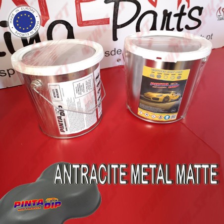 Lata de 4 Lts. Pinta Dip - Antracite Metalizado Matte