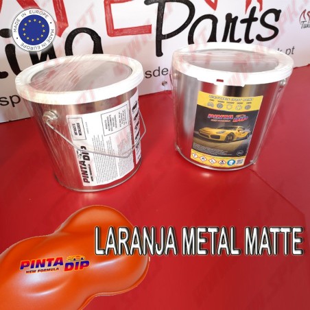Lata de 4 Lts. Pinta Dip - Laranja Metalizado Matte