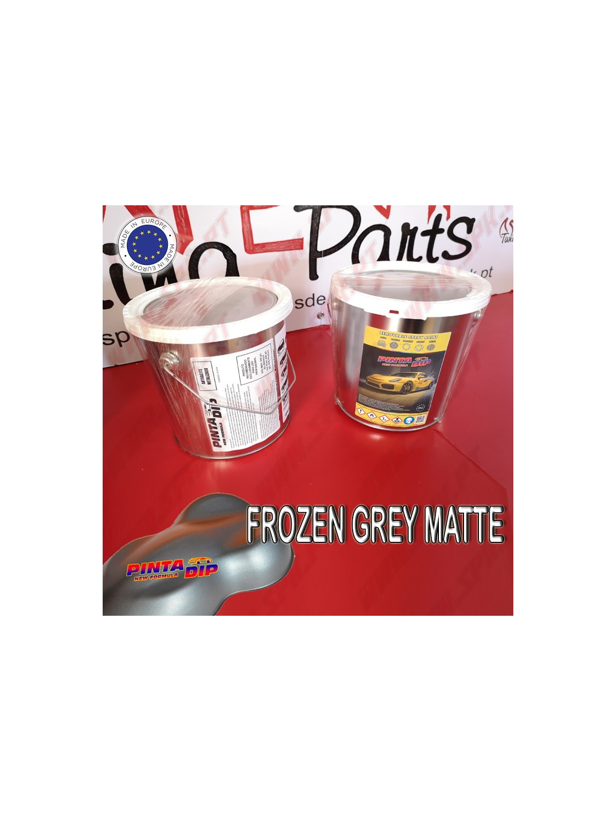 Lata de 4 Lts. Pinta Dip - Frozen Grey Matte
