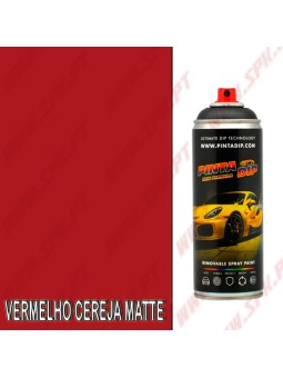 Spray 400ml Pinta Dip - Vermelho Cereja Matte