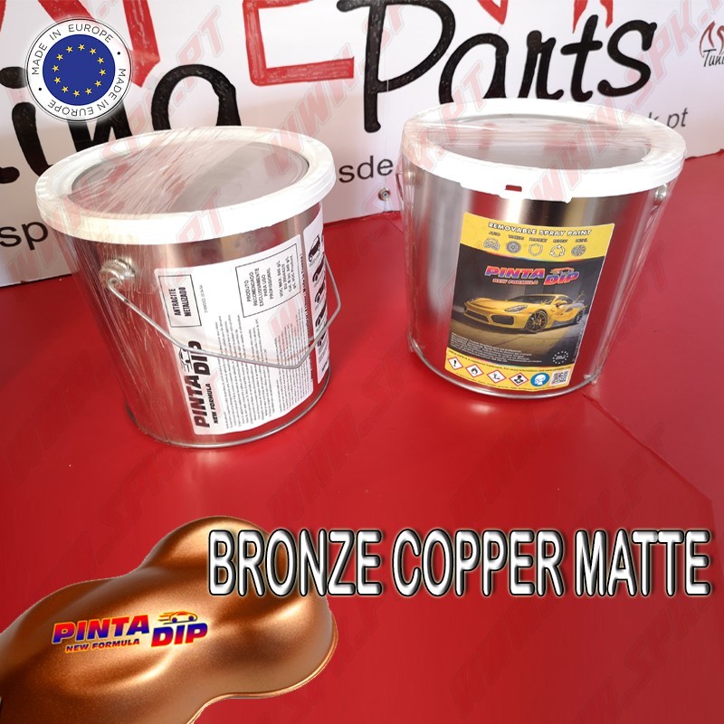 Lata de 4 Lts. Pinta Dip - Bronze Copper Matte