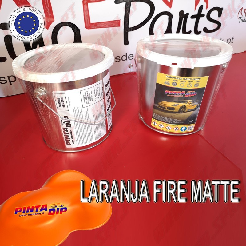 Lata de 4 Lts. Pinta Dip - Laranja Fire Matte