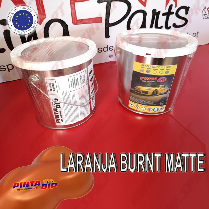 Lata de 4 Lts. Pinta Dip - Laranja Burnt Matte