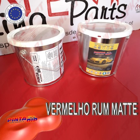 Lata de 4 Lts. Pinta Dip - Vermelho Rum Matte