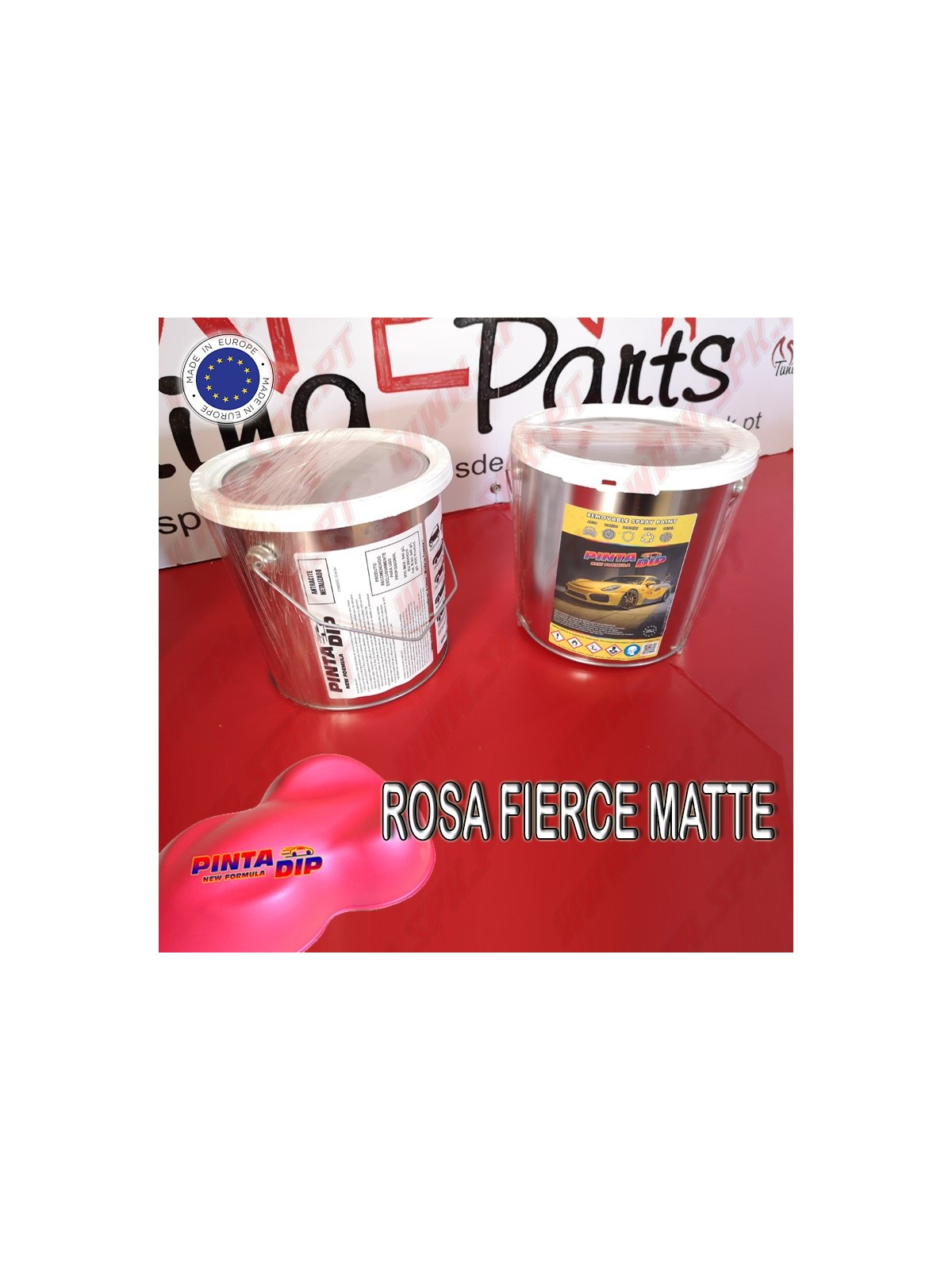 Lata de 4 Lts. Pinta Dip - Rosa Fierce Matte Lata de 4 Lts. Pinta Dip - Rosa Fierce Matte