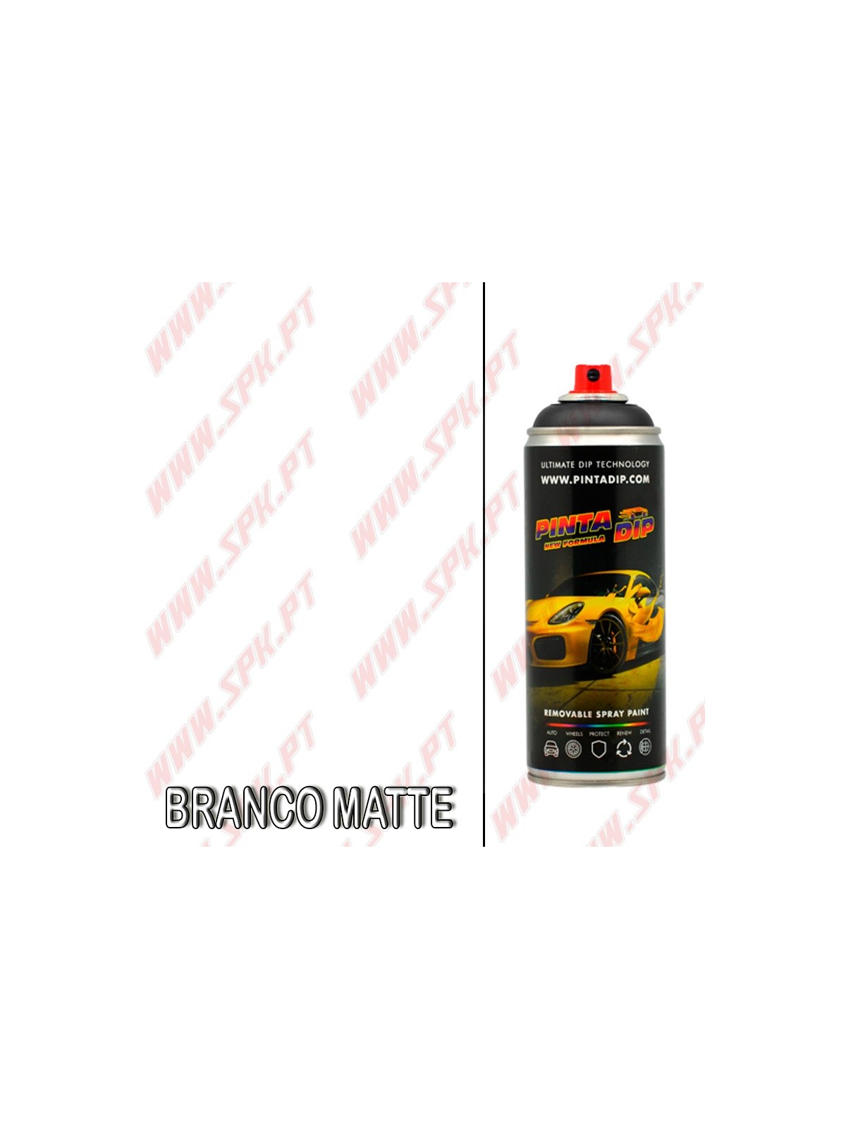 Spray 400ml Pinta Dip - Branco Matte