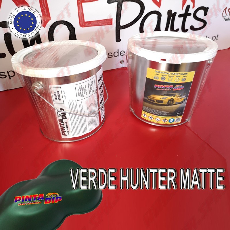 Lata de 4 Lts. Pinta Dip - Verde Hunter Matte Lata de 4 Lts. Pinta Dip - Verde Hunter Matte
