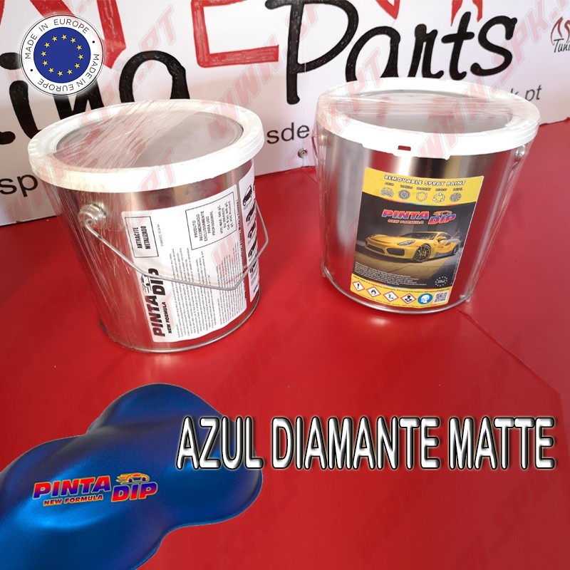 Lata de 4 Lts. Pinta Dip - Azul Diamante Matte Lata de 4 Lts. Pinta Dip - Azul Diamante Matte