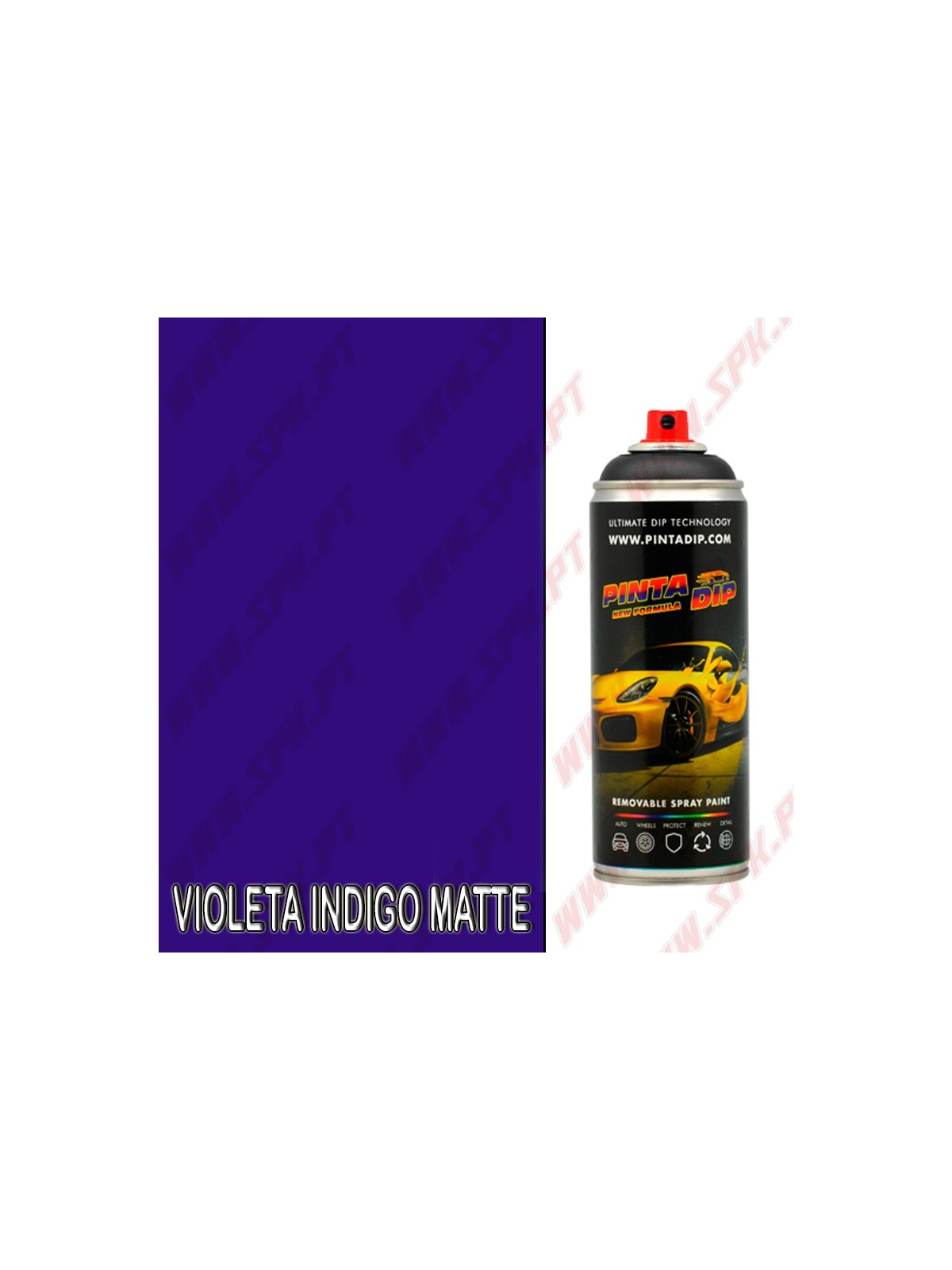 Spray 400ml Pinta Dip - Violeta Indigo Matte