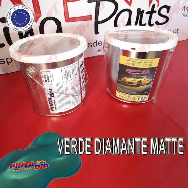 Lata de 4 Lts. Pinta Dip - Verde Diamante Matte Lata de 4 Lts. Pinta Dip - Verde Diamante Matte