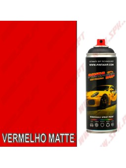 Spray 400ml Pinta Dip - Vermelho Matte