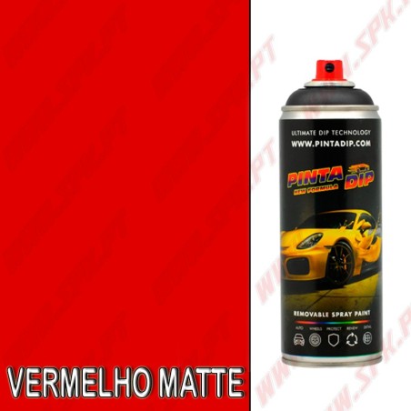 Spray 400ml Pinta Dip - Vermelho Matte
