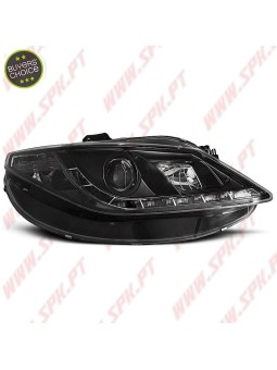 Faróis Look Daylight LED Black - Seat Ibiza 6J (2008-2012)