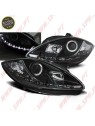 Faróis Look Daylight LED Black - Seat Leon 1P (2009-2012)