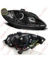 Faróis Look Daylight LED Black - Seat Leon 1P (2009-2012)