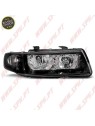 Faróis Angel Eyes Black - Seat Leon 1M (1999-2004) Faróis Angel Eyes Black - Seat Leon 1M (1999-2004)