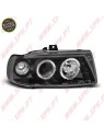 Faróis Angel Eyes Black - Seat Ibiza 6K / Cordoba / VW Polo Variant /  (1993-1999) Faróis Angel Eyes Black - Seat Ibiza 6K / Cordoba / VW Polo Variant /  (1993-1999)