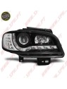Faróis Look DRL C/Pisca LED Black - Seat Ibiza 6K2 / Cordoba (1999-2002)
