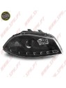 Faróis Look DRL LED Black - Seat Ibiza 6L / Cordoba (2002-2008) Faróis Look DRL LED Black - Seat Ibiza 6L / Cordoba (2002-2008)