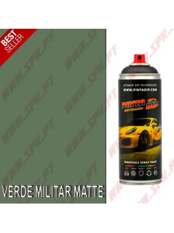 Spray 400ml Pinta Dip - Verde Militar Matte