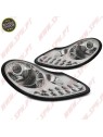 Faróis DRL C/Pisca LED Chrome - Porsche Boxster 986 / 911 996 (1996-2004)