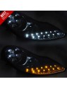 Faróis DRL C/Pisca LED Black Gloss - Porsche Boxster 986 / 911 996 (1996-2004)