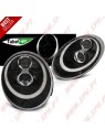 Faróis Xenon Tube Light Black - Porsche 911 997 (2004-2009) Faróis Xenon Tube Light Black - Porsche 911 997 (2004-2009)