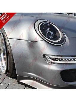 Faróis Xenon Tube Light Black - Porsche 911 997 (2004-2009)